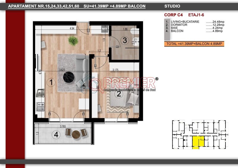 Berceni, oferta limitata, apartament spatios nou metrou Berceni M2